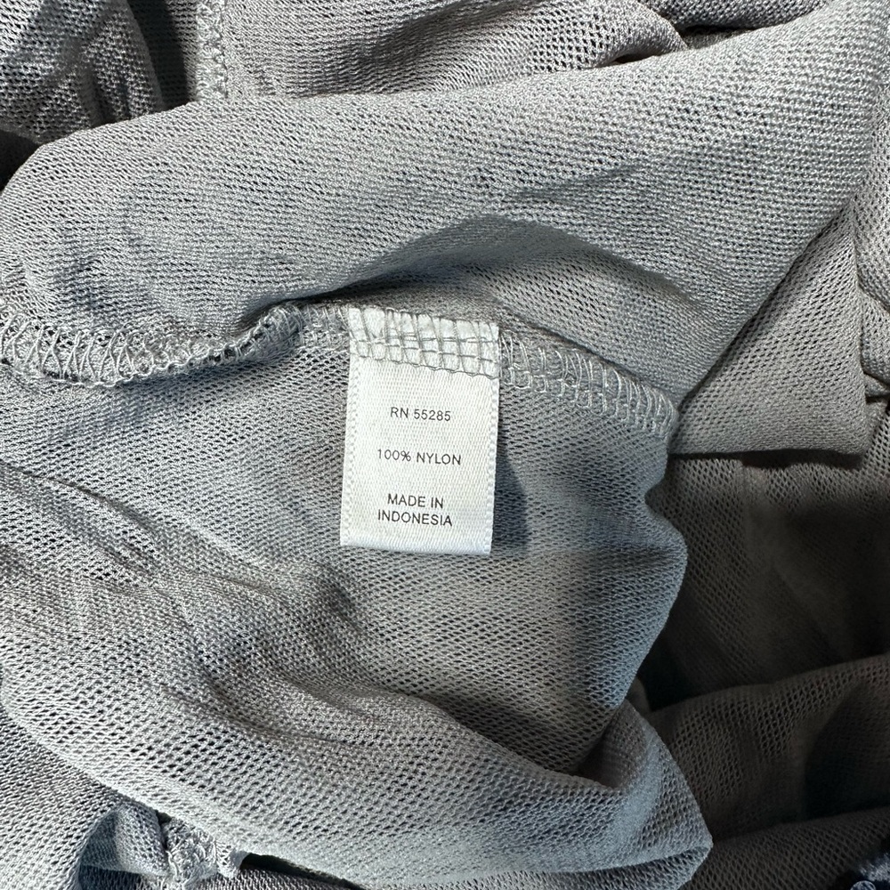 Express Black and Gray Animal Print Blouse - Picture 6 of 7